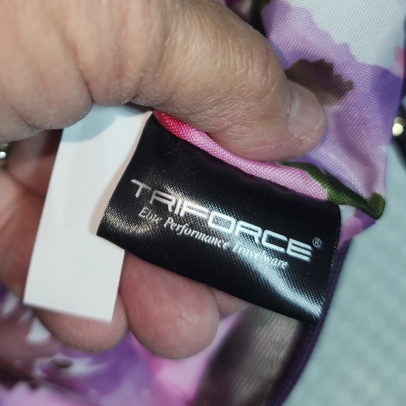 TRIFORCE EUC XL 18" CARRY ON QUILTED FRAMED OPENING WEEKENDER BAG - Picture 7 of 13